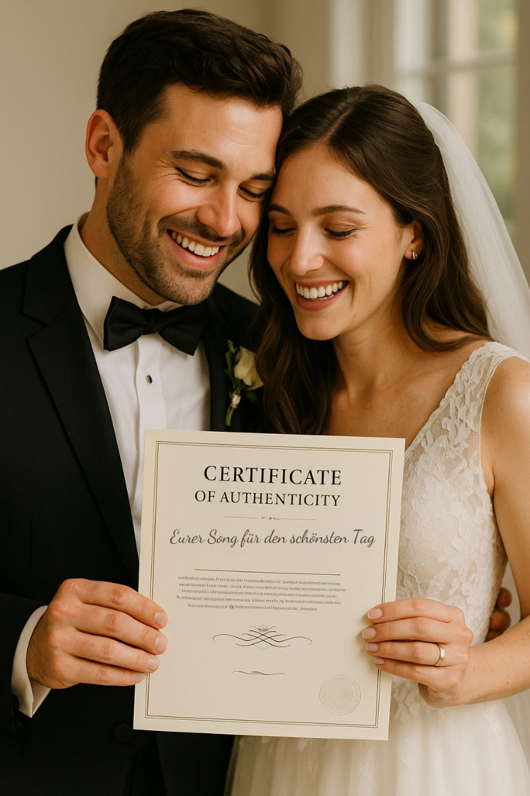 💍 Hochzeitslied Deluxe - Euer Song für den schönsten Tag!
